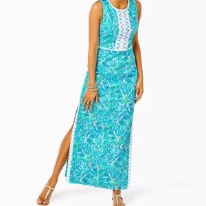 Lilly Pulitzer Ashler Maxi Shift dress